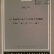 10 souborových studií pro troje housle