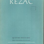 Quattro notturni - per violoncello e piano