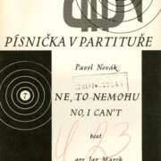 Písnička v partituře - Ne, to nemohu