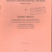 Edícia zborového spevu 3