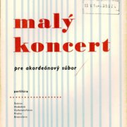 Malý koncert pro akordeónový súbor
