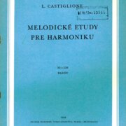 Melodické etudy pre harmoniku