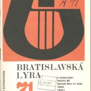 Bratislavská lyra 71