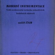 Moderní instrumentace sešit 13 - 14