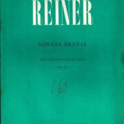 Sonata brevis - per violoncello e piano