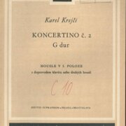 Koncertino č. 2 G dur