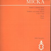 Stupnice a rozložené akordy v I. poloze