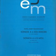 Edice hudební mládeže - Sonata a 4 sol minore