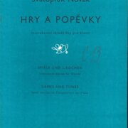 Hry a popěvky - instruktivní skladbičky pro klavír