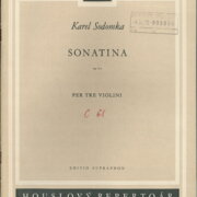 Sonatina per tre violini