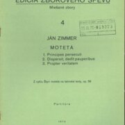 Edícia zborového spevu 4