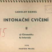 Intonační cvičení ll.