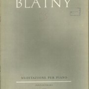 Meditazione per piano