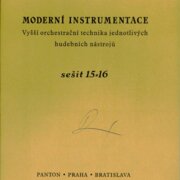 Moderní instrumentace sešit 15 - 16