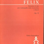 Sonatina G dur pro violoncello nebo kontrabas a klavír