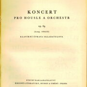 Koncert pro housle a orchestr