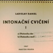 Intonační cvičení l.