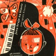 Jana hraje na klavír