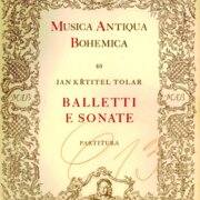Musica Antiqua Bohemica 40 - Balletti e sonate