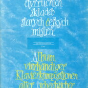 Album čtyřručních skladeb starých Českých mistrů