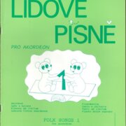 Lidové písně pro akordeon 1