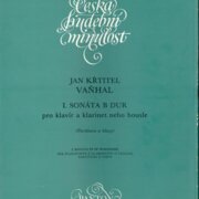 I. Sonáta a B dur