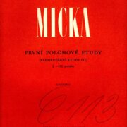 První polohové etudy I. - III. poloha