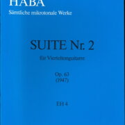 Suite Nr. 2 für Vierteltonguitarre