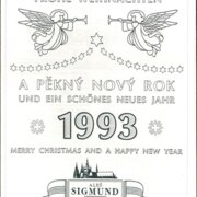 Veselé Vánoce a pěkný nový rok 1993