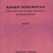 Moderní instrumentace sešit 1