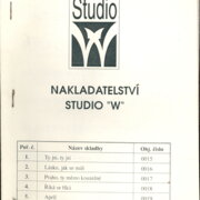 Nakladatelství studio W