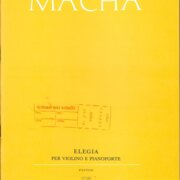 Elegia per violino e pianoforte