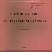 Sei invenzioni canonici