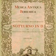 Musica Antiqua Bohemica 32 - Notturno In D