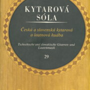 Kytarová sóla - Česká a Slovenská kytarová a loutnová hudba 29