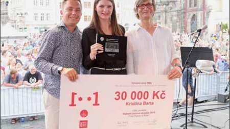 Cenu za nejlepší jazzovou skladbu získala Kristina Barta