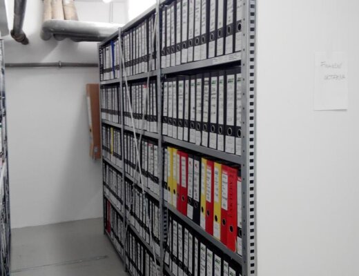 Rekonstruované archivní prostory