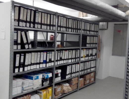 Rekonstruované archivní prostory